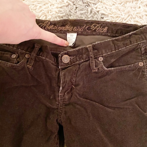 Abercrombie & Fitch Skinny Cords vintage chocolate brown - Picture 7 of 7
